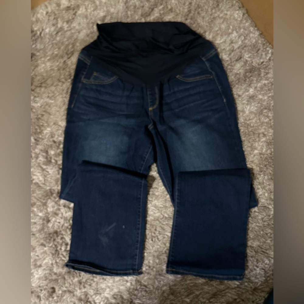Women’s Maternity Jeans with full panel
